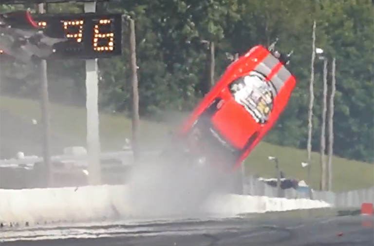 Video: 10.5 Ace Nick Agostino Crashes During $20k Grudge Match