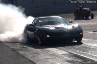 Blown C5 Z06 Runs 9s With A Manual Transmission!