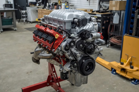 Video: Time-Lapse Engine Build Of 840-Horsepower Dodge Demon Hemi