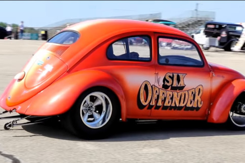 The Six Offender: Mikey Brown's Groovy 1956 VW Bug Altered