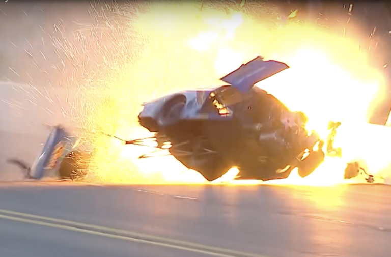 Video: Pro Stock's Alan Prusiensky Goes For An Intense Ride
