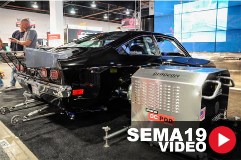 SEMA 2019: Dynocom's Hub Dyno Systems Deliver Safety, Accuracy