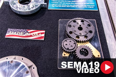 SEMA 2019: Getting Timing Right With Gear Drives From Milodon