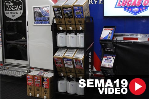 SEMA 2019: Lucas Oil Talks Bag In A Box