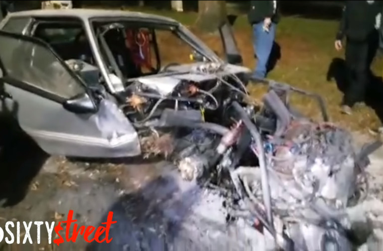 Video: Driver Walks Away From Devastating Street Racing Crash
