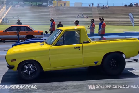 Tiny Boosted Terror: Tim Roads' Seven Second 1973 Datsun 1200