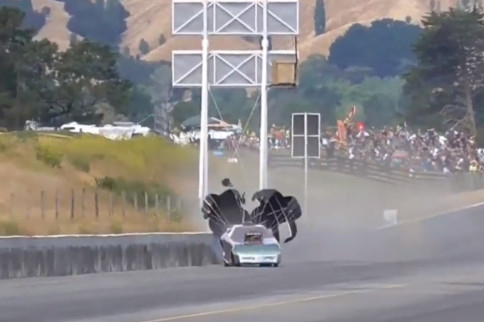 Double Trouble: Two Funny Cars Go For A Wild Ride In New Zealand