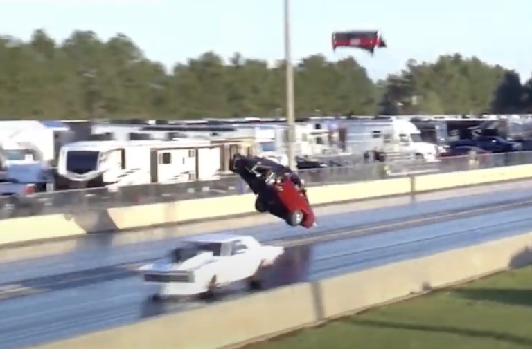 VIDEO: Onboard Roger Holder's Wild Crash At Sweet 16!