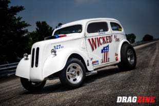 Everybody Loves Gerard Milidantri's A/Gas 1948 Anglia "Wicked 1"