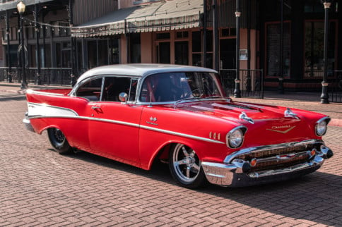 Jerry Richardson's Supercharged-LS "Pro Street" '57 Is A Stunner!