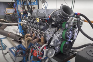 Supercharged 7.3-Liter Godzilla Engine Goes Full Tilt On Dyno