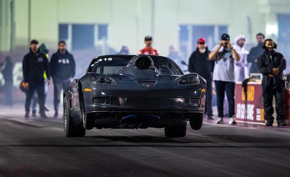 Record Setting C6 Z06 From Qatar Is A Carbon Creature In The Desert