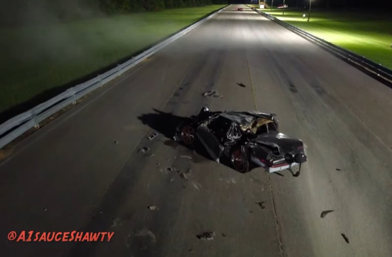 Video: Big Wheel Racer Survives Terrifying Top End Crash