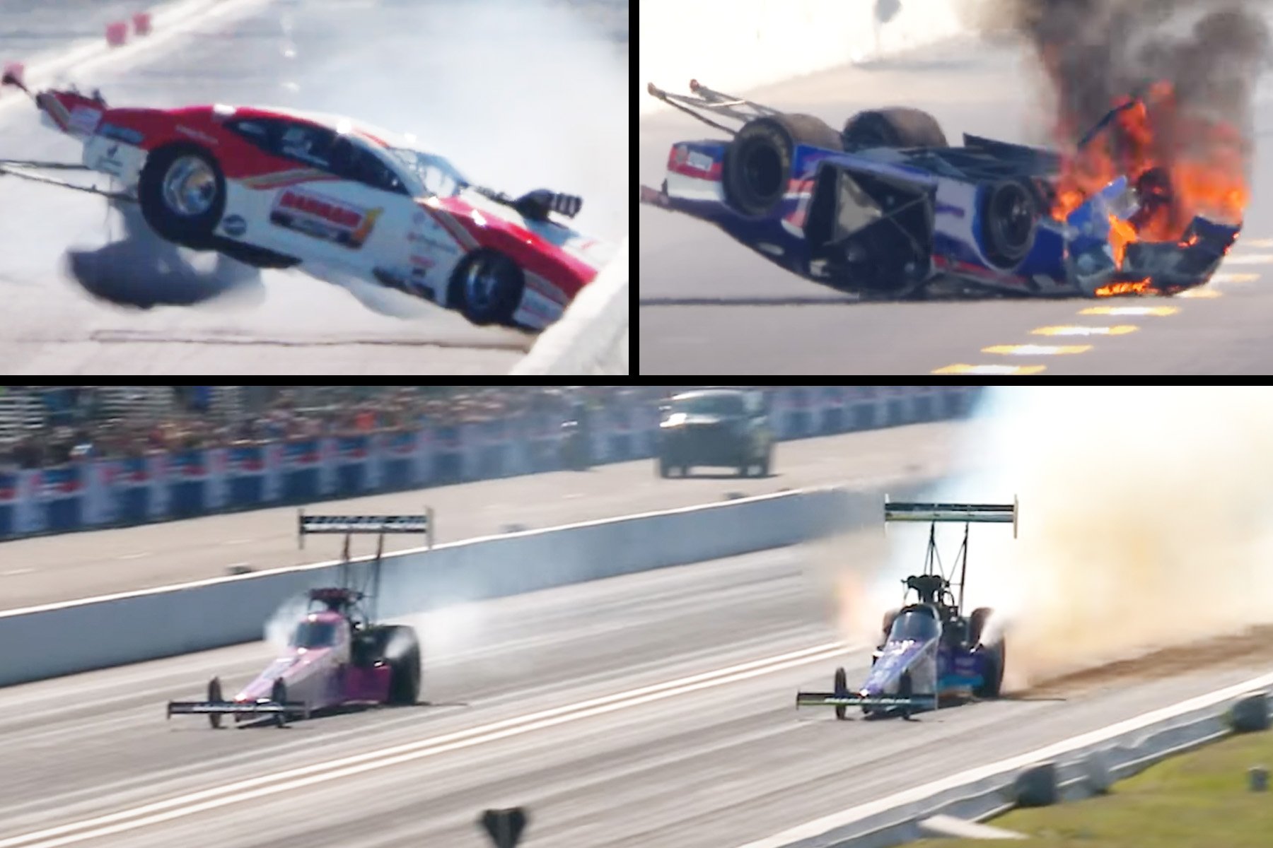 Videos: The 3 Wildest Scenes From The NHRA Midwest Nationals