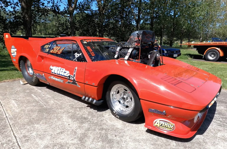 A Fearsome Ferrari 308 Powered By A Supercharged Big-Block Chevy