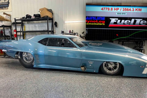 Mark Micke's New Pro Mod Belts Out 4,779 HP On FuelTech's Dyno