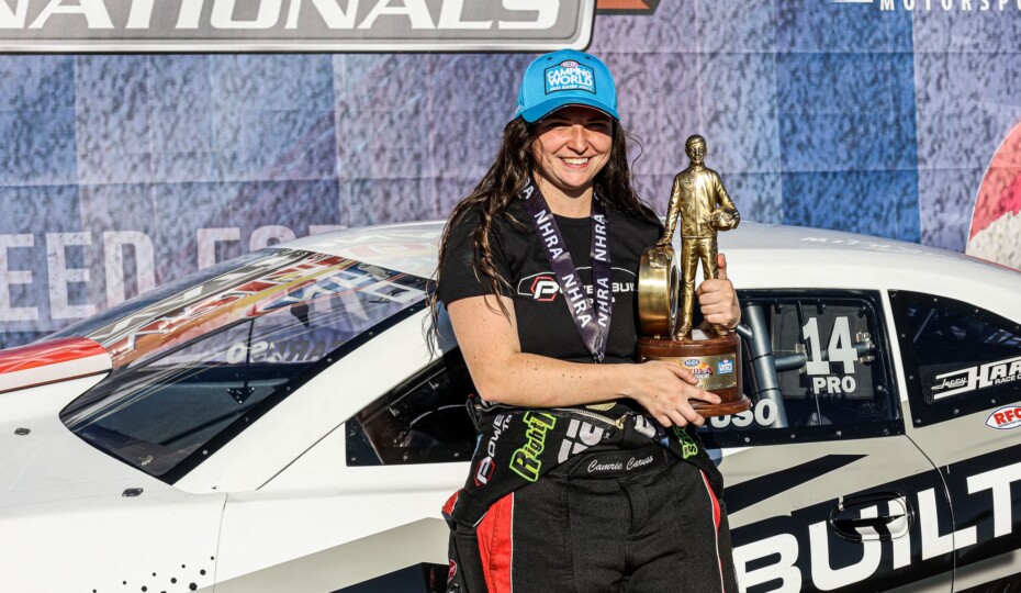 Camrie Caruso Scores First Career NHRA Pro Stock Victory