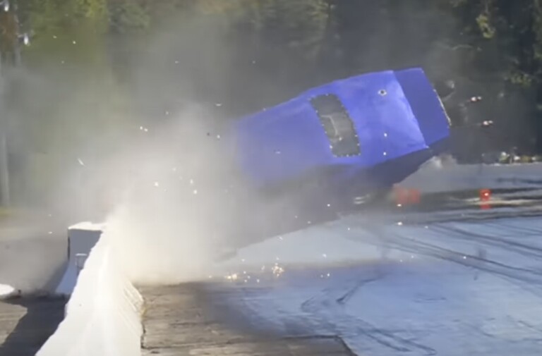Video: Derek Ward Unhurt In Violent Superchargers Showdown Crash