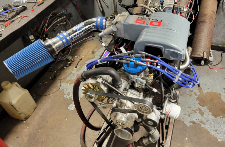 Making Surprising Power With Project Retro 5.0 On The Engine Dyno