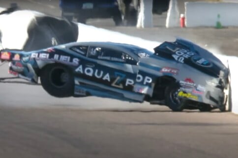 Camrie Caruso Suffers Foot Injury In Phoenix Pro Stock Crash